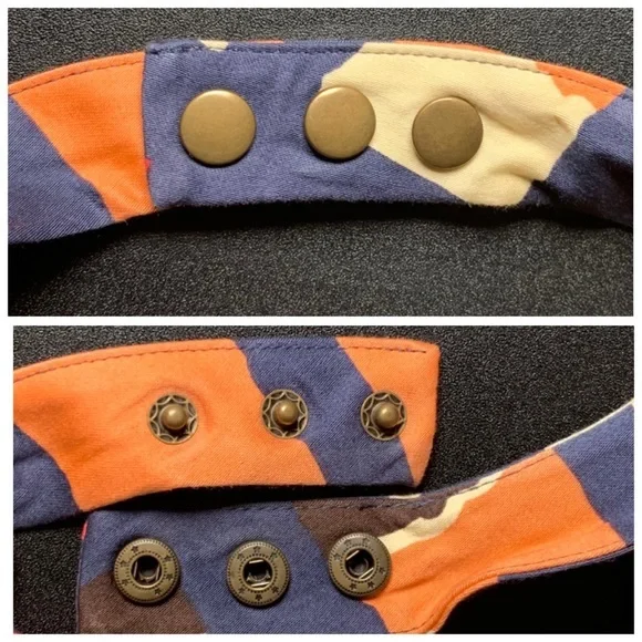 Jessica Simpson multicolored blocks halter dress. - Picture 13 of 16